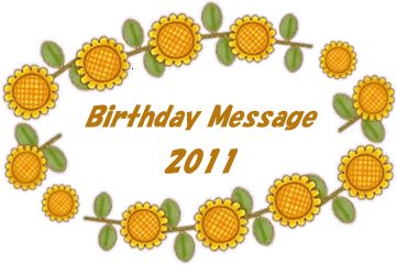 birthday message