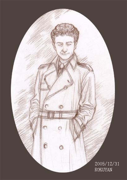  Dandy with a trench coat! 